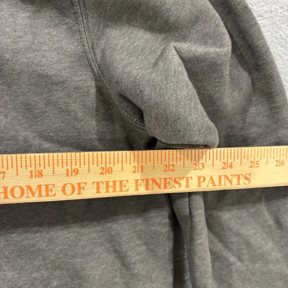 The North Face Hoodie Men's M Gray Sweatshirt Pullover Logo Fleece Gorpcore